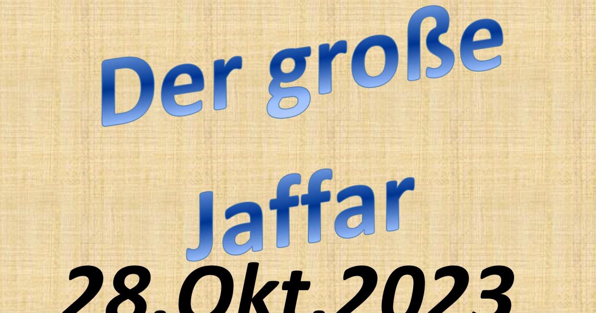 "Der große Jaffar" Startseite